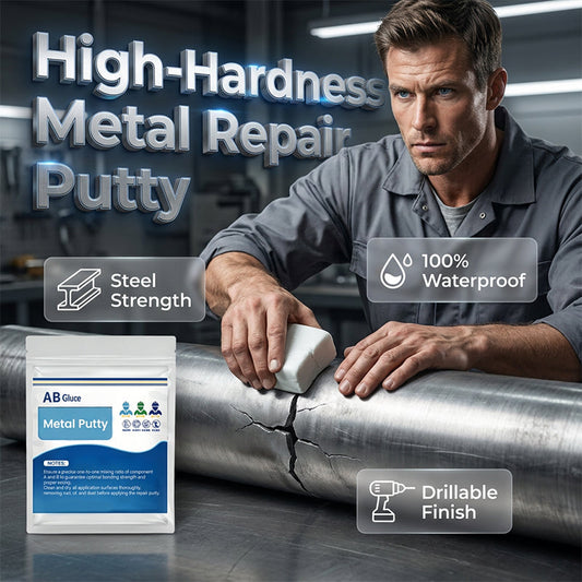Set med metallreparationsmassa med hög hållfasthet