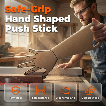 Hand Shaped Table Saw Push Stick