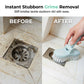2-in-1 Floor Brush Scrubber with Long Handle