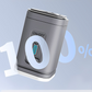 3-i-1 bärbar mini-luftpump