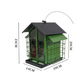 Hanging Bird Feeder with Side Fruit Cages