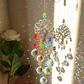 Tree of Life Crystal Sun Catcher Pendant