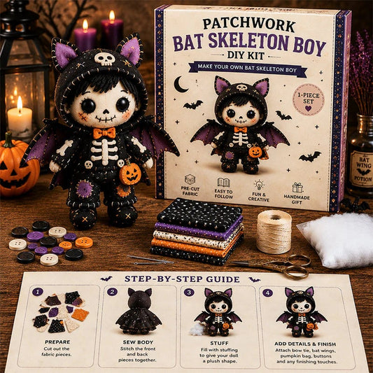 Halloween DIY-syset för skelettdocka