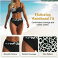 🎉 BEGRÄNSAD TID: 50 % RABATT! 👙 Push-up-bikini i två delar för damer – korsat omlottdesign och stretchtyg av högsta kvalitet 🌊