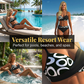 🎉 BEGRÄNSAD TID: 50 % RABATT! 👙 Push-up-bikini i två delar för damer – korsat omlottdesign och stretchtyg av högsta kvalitet 🌊