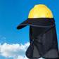 Breathable Sun Protection Hard Hat Shade