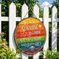 Cheerful Rainbow Wall Sign