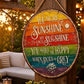 Cheerful Rainbow Wall Sign