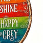 Cheerful Rainbow Wall Sign
