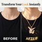 💎Exklusiva smycken 💎Tri-Tone Angel Guardian-hänge med halsband