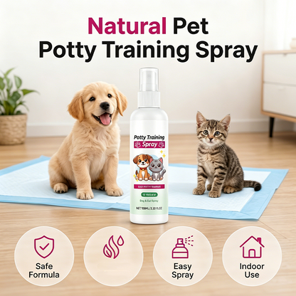 Toalettträningsspray för hundar och katter