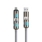 4-i-1 240W LED-upplyst laddningskabel