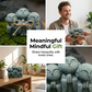 Mini Zen fridfull munkfigurin