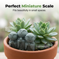 Mini Zen fridfull munkfigurin