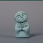 Mini Zen fridfull munkfigurin