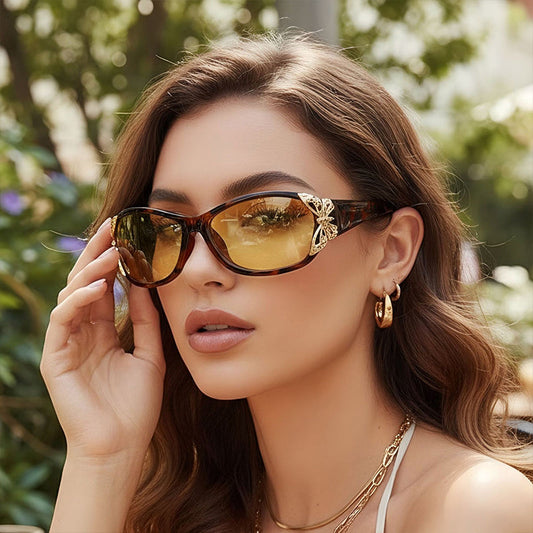 🕶️ 50% RABATT! ✨ Oversized Fjärilsformade Solglasögon för Kvinnor – UV400 Skydd, Trendig Design & Perfekt För Sommaren ☀️