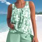 🏖️ 50% RABATT NU! 👙 Mönstrat Tankini-set för Kvinnor – Färgglada Tryck & Bekväm Passform – Perfekt för Strand, Pool & Semester – Snabbtorkande 🌊