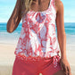 🏖️ 50% RABATT NU! 👙 Mönstrat Tankini-set för Kvinnor – Färgglada Tryck & Bekväm Passform – Perfekt för Strand, Pool & Semester – Snabbtorkande 🌊