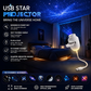 USB Stjärnprojektor Nattlampa