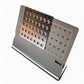 Modern minimalistisk skjutbar metallkalender