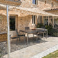 Förstärkt Kamouflajenät för Terrass, Pergola & Paviljong