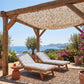 Förstärkt Kamouflajenät för Terrass, Pergola & Paviljong