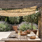 Förstärkt Kamouflajenät för Terrass, Pergola & Paviljong