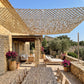Förstärkt Kamouflajenät för Terrass, Pergola & Paviljong