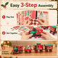 Festive DIY Train Puzzle