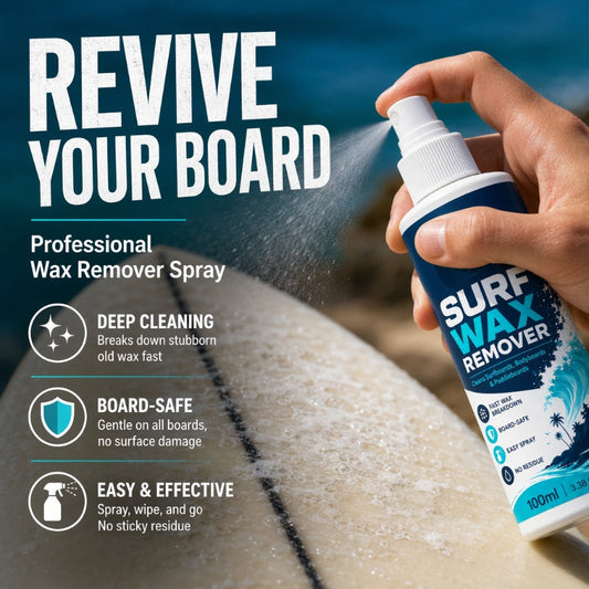 Surfboard Wax Remover Spray Quick Acting Cleansing Formula