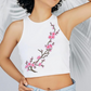 Elegant Plum Blossom Iron-On Patch