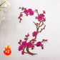 Elegant Plum Blossom Iron-On Patch