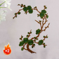 Elegant Plum Blossom Iron-On Patch