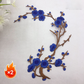 Elegant Plum Blossom Iron-On Patch