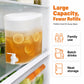 ❄️50 % rabatt under en begränsad tid – perfekt för en sval sommar! 🌈Ett sommarmåste! 🍹🧊Skapa din egen dryckesbar hemma! 🧊🥂Platssparande kylskåpsdispenser för drycker med kran