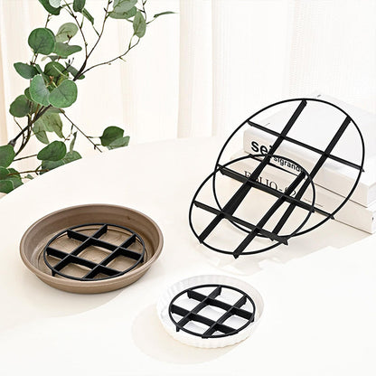 🌱 50 % RABATT NU! 🌿 Rotskyddande kruklyftare – lyfter krukor, främjar luftcirkulation & håller golv rena – perfekt för inomhus och utomhus 🏠