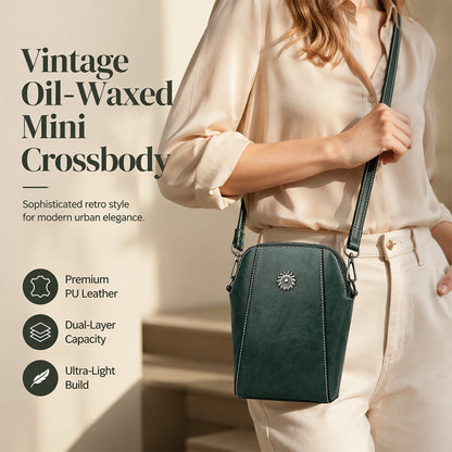 Women PU Leather Crossbody Phone Bag