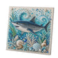 🔥🎁Nyhet 50 % RABATT🔥Creative Ocean Life – Målarset med konstgjorda pärlor för att göra själv