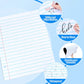 Magnetisk raderbar linjerad whiteboard