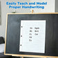 Magnetisk raderbar linjerad whiteboard