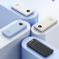 Powerbank med snabbladdning och inbyggda kablar