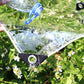 Kraftig väderbeständig transparent presenning