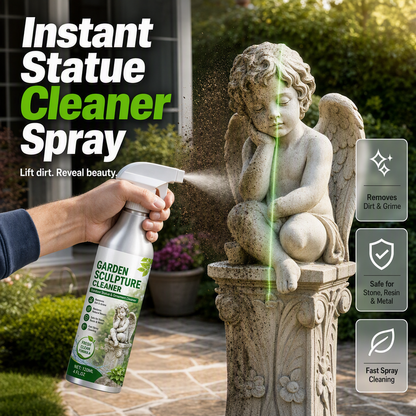 🔥🎁Nyhet 50 % RABATT🔥Kraftfull rengöringsspray för trädgårdsskulpturer