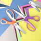 ✂️ 50% RABATT NU! Multifunktionell taksax med tandad design – perfekt för sömnad, quiltning, scrapbooking, läderarbete och grönsaksklippning 🧵✨