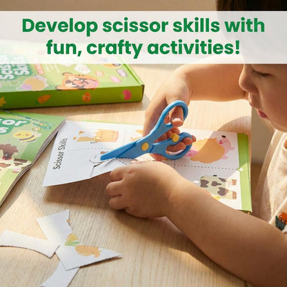 Kids Scissor Skills Activity Book Set
