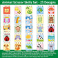 Kids Scissor Skills Activity Book Set