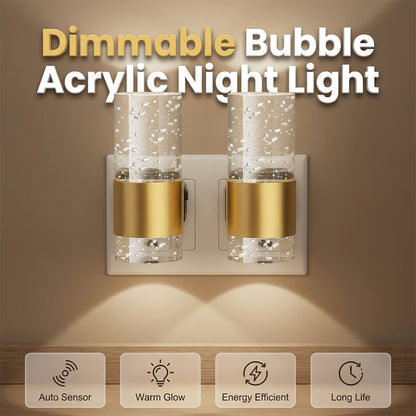 Modern LED-nattlampa med Sensor