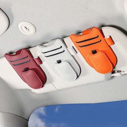 Car Sun Visor Glasses Holder