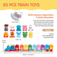 2-in-1 Learning Train Toy Set
