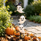 Halloween-spöke trädgårdsspettlampa